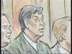  ?? ?? American FBI agent Robert Hanssen listens during his court trial. Hanssen is sentenced to life in prison on this day in history, 2002, after pleading guilty to spying for Moscow. As an FBI agent Hanssen was one of the Soviet Union’s and Russia’s most valuable double agents — and the most damaging spy ever to penetrate the FBI.