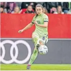  ?? FOTO: DPA ?? Lena Oberdorf wechselt von Wolfsburg nach München.