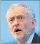  ??  ?? JEREMY CORBYN: Party say he stands for the people.