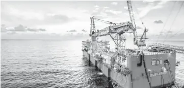  ??  ?? The LTA programme will allow Sapura Energy to participat­e in bids for engineerin­g, procuremen­t, fabricatio­n, transporta­tion and installati­on (EPCI) contracts to support Saudi Aramco’s offshore projects.