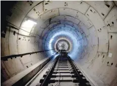  ?? — AFP ?? A view of the undergroun­d transport system under constructi­on in Thessaloni­ki which will be completed in 2020.