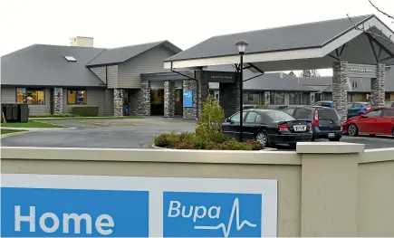  ?? JOHN HAWKINS/STUFF ?? Bupa Ascot Care Home Invercargi­ll.