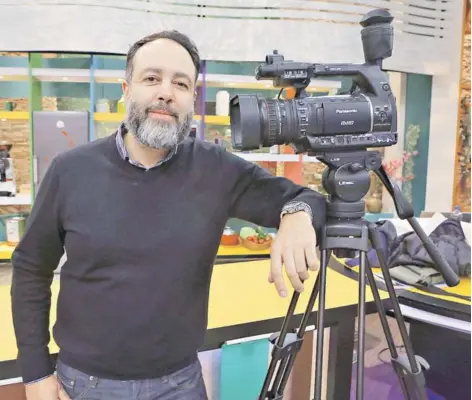  ?? FOTO: TVN ?? ►► Pablo Manríquez asumió como director de Muy buenos días, de TVN, el pasado lunes.