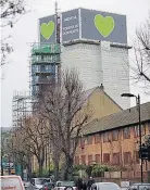  ??  ?? TRAgEDY Grenfell block after blaze