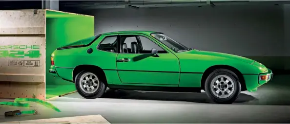  ??  ?? Above Early 924s are known for being robust and are perfect Porsches for budding home mechanics