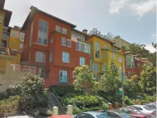  ?? Google Street View ?? University of San Francisco officials say a student admitted hanging a noose from the balcony of a dorm on campus.