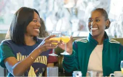  ?? HBO ?? Yvonne Orji, left, and Issa Rae are among the stars of“insecure.”