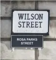  ??  ?? 0 Street names linked to slavery have been altered