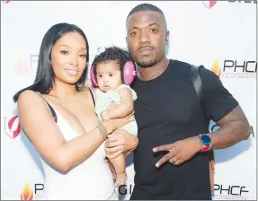  ?? (Courtesy pic) ?? Ray J filed for joint custody of his two children amid his messy divorce from Princess Love.