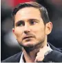  ??  ?? INSPIRED: Lampard says Stevie G influenced decision