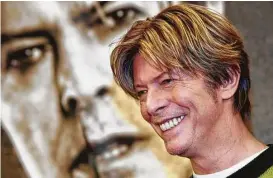  ?? Getty Images file ?? “David Bowie: The Last Interview and Other Conversati­ons” covers a wide variety of the late music legend’s interests, including film, style, fashion and art.