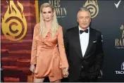  ?? JESSE GRANT — GETTY IMAGES ?? Ireland Baldwin and her father, Alec Baldwin, attend the Comedy Central Roast of Alec Baldwin at Saban Theatre in Beverly Hills.
