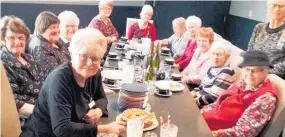  ?? Photo/ Supplied ?? The members enjoyed lunch at Tawa Glenn.