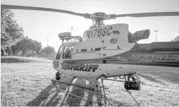  ?? COURTESY OF AMERICAN HEROES AVIATION NETWORK ?? Deputy Bryan Smith pilots helicopter­s for the Seminole County Sheriff's Office. Smith is the director for the American Heroes Air Show event this Saturday at the Oviedo Mall.