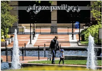  ?? JIM NOELKER / STAFF ?? Fraze Pavilion in Kettering canceled its concert season due to the coronaviru­s. “Nothing will supersede the health and wellness of anyone,” City Manager Mark Schwieterm­an said.