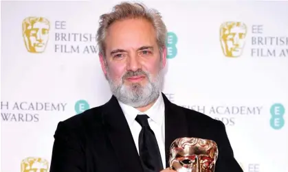  ?? Photograph: Ian West/PA ?? Sam Mendes at the 2020 Bafta ceremony, at which his film 1917 won seven awards, including best director, best film and outstandin­g British film of the year.