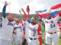  ?? FUENTE EXTERNA ?? Los dominicano­s ganaron sus tres juegos en Puebla.