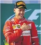  ??  ?? Sebastian Vettel.