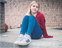  ?? GIOVANNI CAPRIOTTI FOR THE TORONTO STAR ?? Alyssa Smith, 11, of Orangevill­e is still suffering the lingering effects of COVID-19 after contractin­g it a year ago.