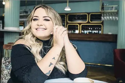  ?? DANI DUCH ?? Anna Todd fotografia­da en Madrid