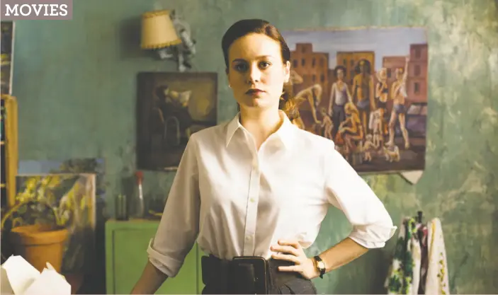  ?? Jake Giles Netter ?? Brie Larson plays Jeannette Walls in “The Glass Castle,” who grew up in a family that moved around, squatting in abandoned buildings or living on the streets.