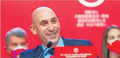  ?? E.S. ?? Luis Rubiales, presidente de la Federación Española de Fútbol.