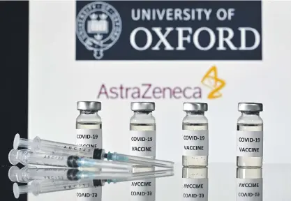  ??  ?? La vacuna desarrolla­da por AstraZenca y la Universida­d de Oxford es una de las que serán enviadas a nuestra región.
