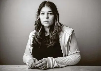  ?? Carlos Javier Sanchez / Contributo­r ?? Vanessa Hernandez, 35, is one of a growing number of local younger adults who recently have contracted COVID-19.