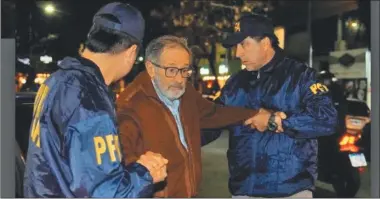  ?? ?? LÍDER. Juan Percowicz, el sindicado cabecilla, tiene un embargo de 1.200 millones de pesos.