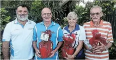  ?? Pictures: SUPPLIED ?? TOP BOWLING: The winning team of the Pam Goldingspo­nsored competitio­n played at the Kowie Bowling Club are from left, Andrew Meyer (Pam Golding), Peter May, Yvonne Hill and Rob Walker.