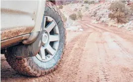  ?? DREAMSTIME ?? The vehicle descent assist feature is helpful if you are driving off-road and going down a steep slope.