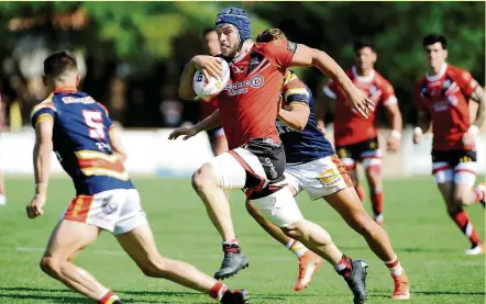  ?? Limoux et Valentin Yesa filent vers leur seconde finale consécutiv­e. Photo Pascal Rodriguez ??