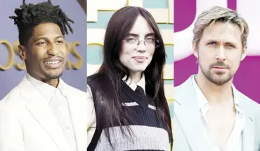  ?? – AP PHOTOS ?? This combinatio­n of photos shows (from left) Jon Batiste, Billie Eilish and Ryan Gosling who will perform at the Oscars on March 10.