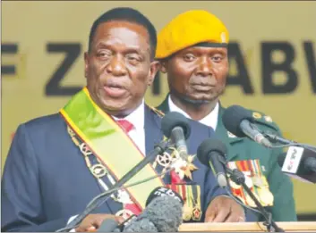  ??  ?? Cross’ endorsemen­t of President Mnangagwa has riled some supporters of the opposition