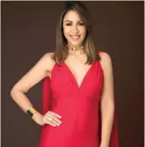  ??  ?? Mariasela Álvarez, productora de televisión