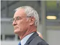  ??  ?? Claudio Ranieri has spoken for the first time about his dismissal from Leicester.