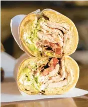  ?? COURTESY ?? West Palm Beach’s Buccan Sandwich Shop counter is a spinoff of the lunchtime menu at Buccan, which is chef Clay Conley’s small-plates bistro in Palm Beach.