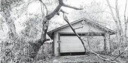  ?? Elizabeth Conley / Staff file photo ?? In the years after Hurricane Harvey, Harris County's buyout program has purchased hundreds of homes like this one in the floodplain.