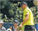  ?? CHARLIE RIEDEL/ASSOCIATED PRESS ?? Rickie Fowler missed only three fairways and putted for birdie on all but two holes Thursday for a 65.