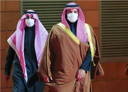  ?? EFE ?? El príncipe heredero de Arabia Saudí, Mohammed Bin Salman, quien gobierna de facto el país árabe