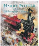  ?? Photograph: Bloomsbury Publishing Plc. ?? Right: The cover of the first Harry Potter novel showing the Hogwart’s Express. The huge worldwide success of the Harry Potter books and movies has helped boost the massive surge in visitors to Glenfinnan.