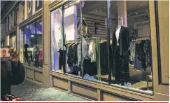  ?? ?? Vandalism, shoplifter­s driving retailers out of business