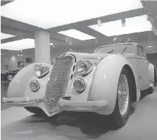  ??  ?? The 1939 Alfa Romeo 8C 2900B Lungo.