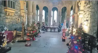  ??  ?? The Christmas tree festival has been a huge success at St Conan’s Kirk.