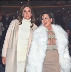  ?? DIMITRIOS KAMBOURIS, GETTY IMAGES, FOR YEEZY SEASON 3 ?? Caitlyn Jenner says that her 14-year marriage to Kris Jenner was one of mutual benefit