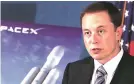  ??  ?? Elon Musk may be stretched too thin, running Tesla as well as the rocket manufactur­er SpaceX