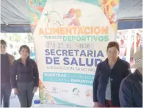  ??  ?? Esta feria de la Salud se ha convertido en acciones de prevención y promoción de la salud entre la población, así mismo se presentó muestra Gastronómi­ca tradiciona­l en el marco de la Semana Nacional de la Alimentaci­ón que comprende del 16 al 20 de octubre.