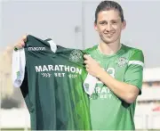  ??  ?? GREEN LIGHT Gauld shows off new colours in Dubai