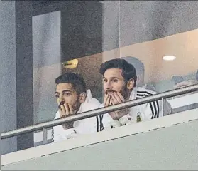  ?? FOTO: PERE PUNTÍ ?? Messi, durante una concentrac­ión de la selección argentina en Madrid