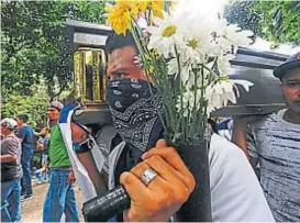  ?? (AP) ?? Managua. El entierro de Gerald Vásquez, un estudiante asesinado.